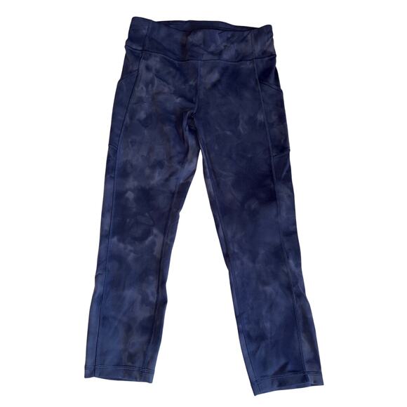 LULULEMON TYEDYE LEGGINGS SIZE 10 - Picture 1 of 4